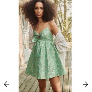 Alice Olivia blue gorgeous short dress